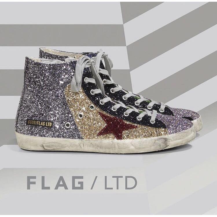 Golden Goose Francy Glitter Multi Color