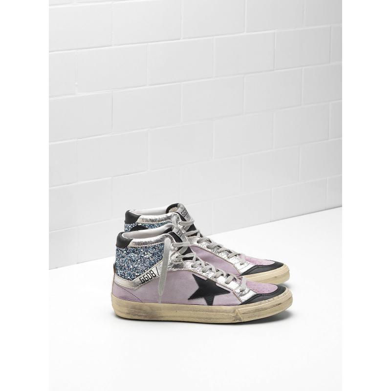 Golden Goose 2.12 Sneakers G30WS599.H3 Calf Suede Upper Star In Leather Details In A Range Of Materials Part Of T
