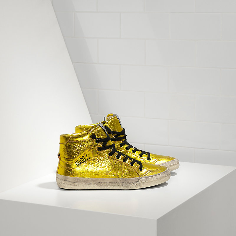 Golden Goose 2.12 Sneakers In Leather With Leather Star