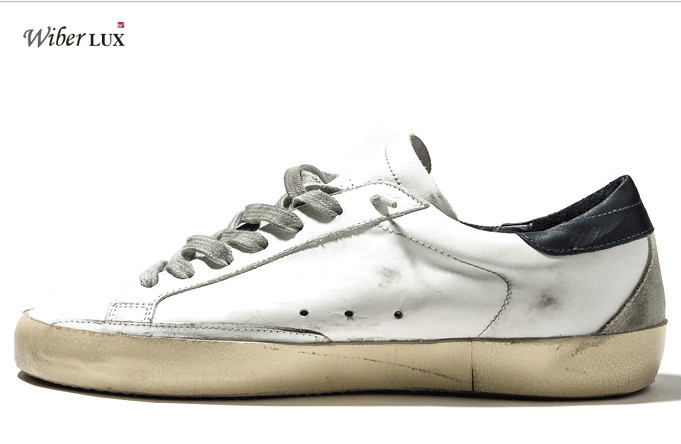 Golden Goose Dark Blue Sole Sneakers