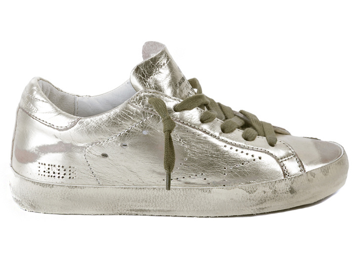 Golden Goose Gold Sneakers