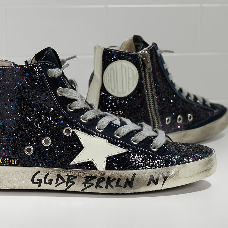 golden goose glitter francy