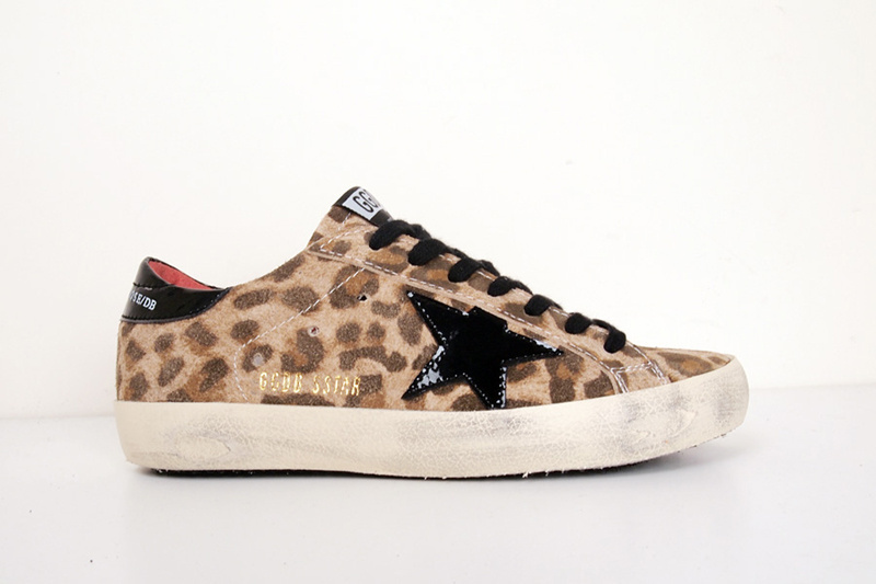 Golden Goose Super Star Leopard Handmade