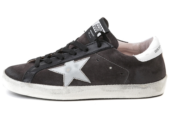 Golden Goose Superstar Brown White Handmade Shoes