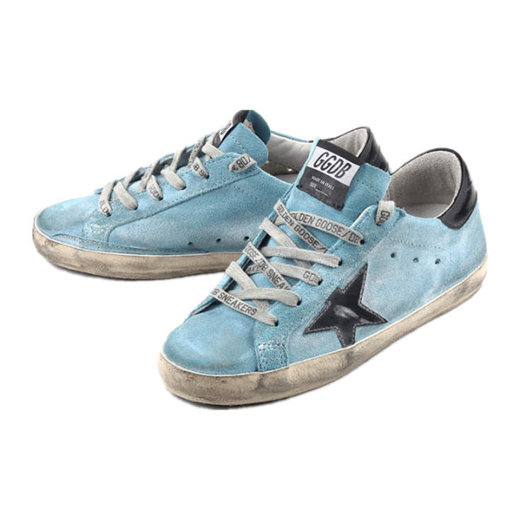 Golden Goose Superstar Sky Blue Suede