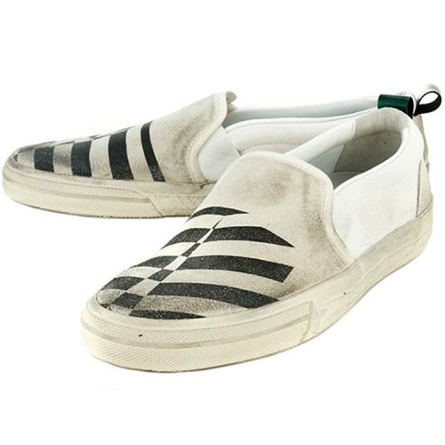 Golden Goose Seastar Black White Handmade