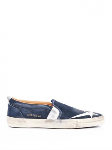 Golden Goose Seastar Blue White Handmade