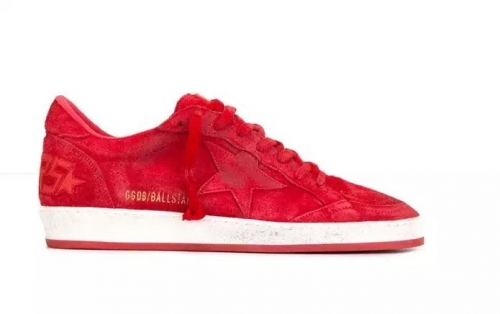 Golden Goose All Red Two Tone Color Sole Christmas Models