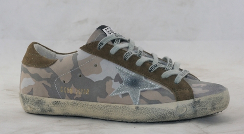 Golden Goose Camo Brown Handmade