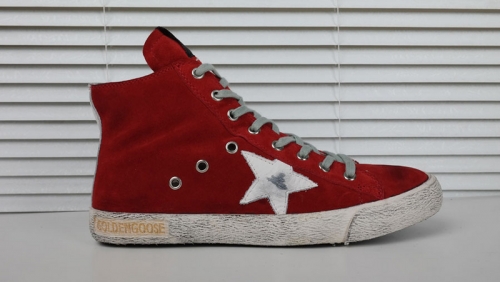 Golden Goose Francy Cranberry Handmade