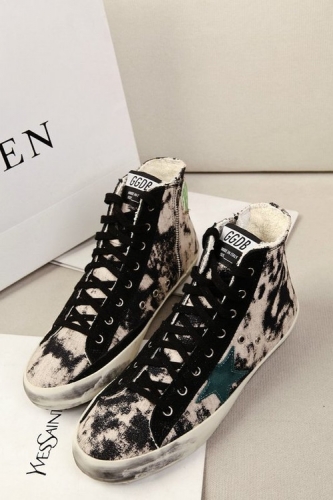 Golden Goose Francy Italian Leopard Light Colored