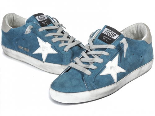 Golden Goose Lake Blue Sneakers A2