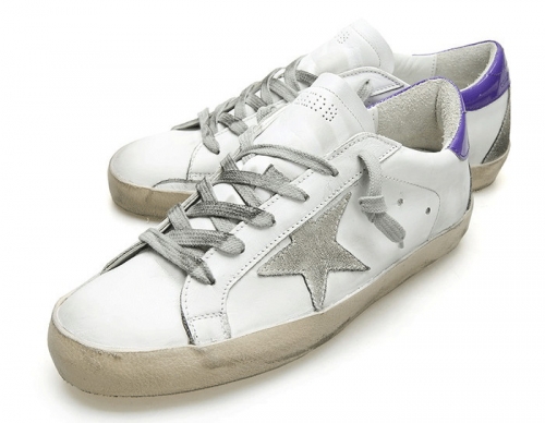 Golden Goose Purple Sole Sneakers