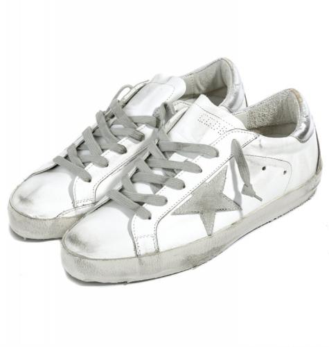 Golden Goose Silver Sole Sneakers