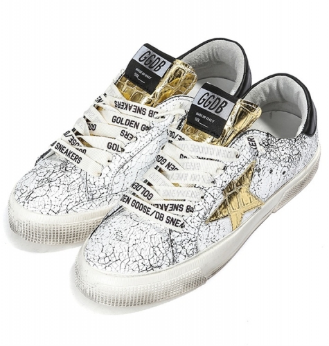 Golden Goose Gold Star Black Sole Sneakers