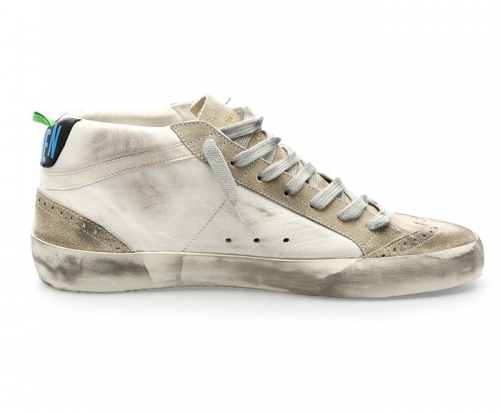 Golden Goose Mid Star White Handmade Shoes