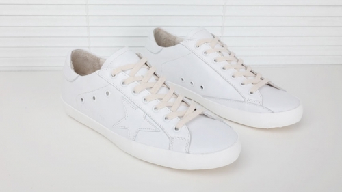 Golden Goose New All White Handmade